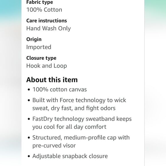 Carhartt Force Canvas Rugged Patch Cap - Picture 4 of 6